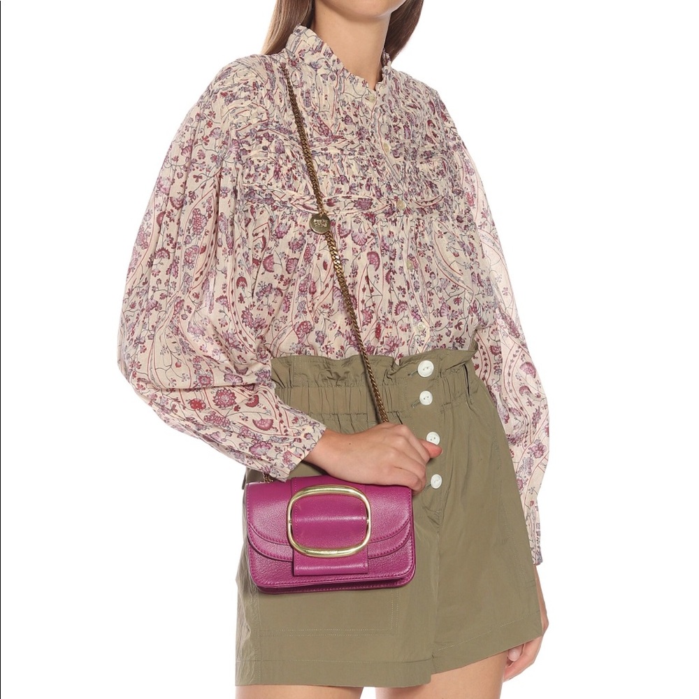 See By Chloe Pulpy Purple Hopper Crossbody EUC - Picture 5 of 16